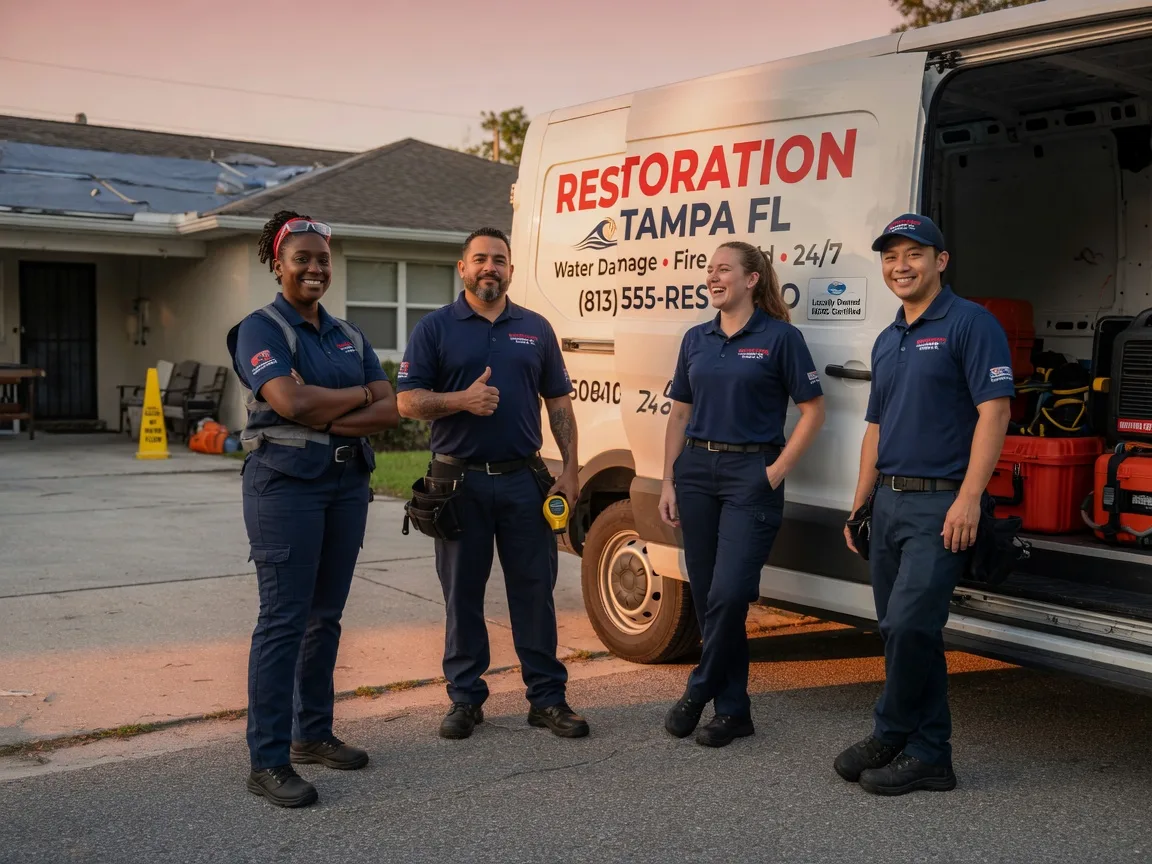 Water Damage Restoration company in Madisonville, TX